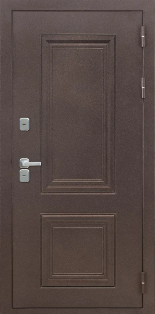 Входная дверь ДвериПРО Д-68 СБ-3 Листв. бел. (21 Беленый дуб) DPRO227889 внешняя сторона